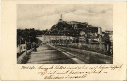 T2 1909 Németújvár, Güssing; út, Vár. Kiadótulajdonos J. Salvachrist / Strasse, Schloss / Street, Castle - Ohne Zuordnung