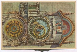 Praha, Prag, Prága; Staromestsky Orloj / Astronomical Clock. Mechanical Postcard - Ohne Zuordnung