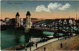 ** T2/T3 Szczecin, Stettin; Baumbrücke / Bridge (EK) - Non Classificati