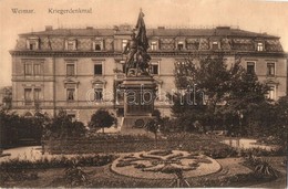 ** T1 Weimar, Kriegerdenkmal / Military Monument - Sin Clasificación