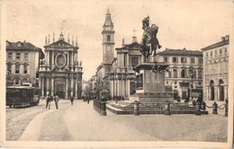 T2 Torino, Turin; Piazza S. Carlo / Square, Tram - Ohne Zuordnung