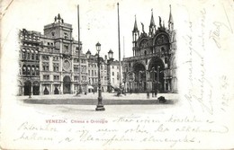 * T3 1901 Venice, Venezia; Chiesa E Orologio / Church And Clock Tower  (EB) - Ohne Zuordnung