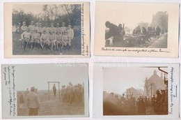 * 23 Db Régi Első Világháborús Feliratozott Osztrák-magyar Katonai Fotó A Keleti Frontról / 23 WWI K.u.K. Military Photo - Ohne Zuordnung