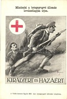 * T2 Királyért és Hazáért; Vörös Kereszt Egylet Dunaparti Betegnyugvó állomásának Tulajdona / WWI Hungarian Red Cross Pr - Unclassified