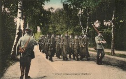 ** T1/T2 Transport Kriegsgefangener Engländer / Angol Hadifoglyok Szállítása / WWI Austro-Hungarian K.u.K. Soldiers Tran - Ohne Zuordnung