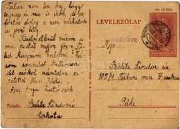 T2/T3 1942 Bielitz Sándorné Levele Férjének Bielitz Sándor úr Zsidó 105/4. IV. Sz. KMSZ-nek (közérdekű Munkaszolgálatos) - Sin Clasificación