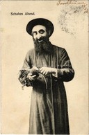T2 1906 Schabes Abend / Jewish Man Peeling A Radish - Sin Clasificación