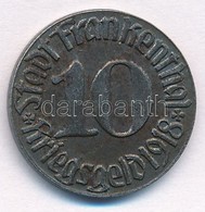 Német Birodalom / Weimari Köztársaság / Frankenthal 1918. 10Pf Szükségpénz T:2
German Reich / Weimar Republic / Frankent - Sin Clasificación