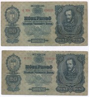 1930. 20P (4x) T:III- - Ohne Zuordnung