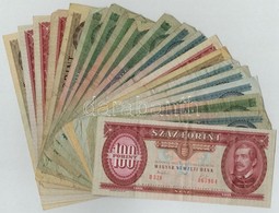 20db-os Vegyes Magyar Forint Bankjegy Tétel T:II,III,III- - Non Classificati