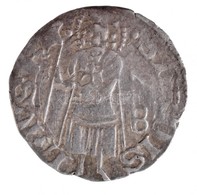 1358-1371. Denár Ag 'I. Lajos' (0,53g) T:2 
Hungary 1358-1371. Denar Ag 'Louis II' (0,53g) C:XF 
Huszár: 542., Unger I.: - Ohne Zuordnung