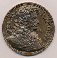 2003. 'Rákóczi Méltóságos Fejedelem - Cum Deo Pro Patria Et Libertate' Kétoldalas Br Plakett. Szign.: LIS (79mm) T:2 - Non Classés