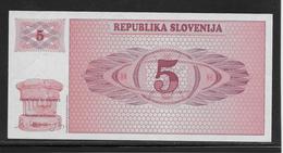 Slovénie - 5 Tolarjev - Pick N°3 - NEUF - Slowenien