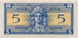 Amerikai Egyesült Államok / Katonai Kiadás 1954. 5c T:III
USA / Military Payment Certificate 1954. 5 Cents C:F - Sin Clasificación
