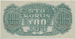 Csehszlovákia 1944. 100K Minta Perforációval T:II
Czechoslovakia 1944. 100 Korun Specimen With Perforation C:XF - Non Classificati