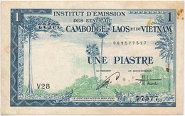 Francia Indokína / Vietnam 1954. 1P T:III
French Indo-China / Vietnam 1954. 1 Piastre C:F - Sin Clasificación