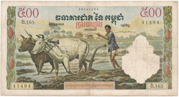 Kambodzsa 1972. 500R T:III
Cambodia 1972. 500 Riels C:F - Non Classés