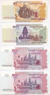 Kambodzsa 2001. 100R + 2002. 50R + 2004. 500R (2x) Sorszámkövetők T:I,I-
Cambodia 2001. 100 Riels + 2002. 50 Riels + 200 - Non Classés