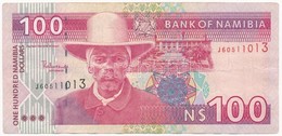 Namíbia 1993. 100D T:III
Namibia 1993. 100 Dollars C:F - Sin Clasificación