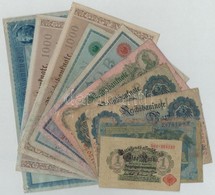 Német Birodalom 1904-1914. 10db-os Vegyes Bankjegy Tétel, Mind Lezárt Fóliában T:III,IV
German Empire 1904-1914. 10pcs O - Sin Clasificación