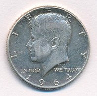 Amerikai Egyesült Államok 1964 1/2$ Ag 'Kennedy' T:1-  USA 1964 1/2 Dollar Ag 'Kennedy' C:AU - Unclassified