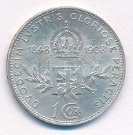 Ausztria 1908. 1K Ag 'Ferenc József - Jubileum' T:1- 
Austria 1908. 1 Corona Ag 'Franz Joseph - Jubilee' C:AU Krause KM# - Non Classificati