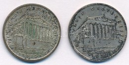 Ausztria 1925-1932. 1Sch Ag (2xklf) T:2,2- Patina
Austria 1925-1932. 1 Schilling Ag (2xdiff) C:XF,VF Patina - Non Classificati