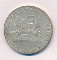 Ausztria 1976. 100Sch Ag 'Téli Olimpia Innsbruck' T:2 Austria 1976. 100 Schilling 'Winter Olympics Innsbruck / Building  - Non Classificati