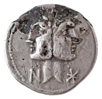 Római Birodalom / Róma / C. Fonteius Kr. E. 114-113. Subaeratus? Denár, Ezüst Bevonat, Réz Mag (3g) T:2-,3 Ph.
Roman Emp - Sin Clasificación