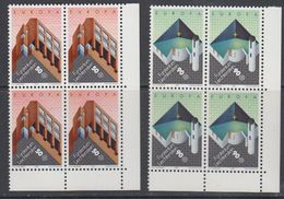 Europa Cept 1987 Liechtenstein 2v Bl Of 4 (corners) ** Mnh (43453C) - 1987