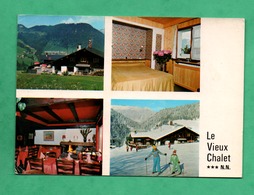 Delcampe - 74 Haute Savoie La Clusaz Le Vieux Chalet Hotel Restaurant - La Clusaz