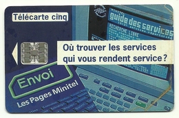 Francia - Tessera Telefonica Da 5 Units - T615   France Telecom - Phonecards: Internal Use