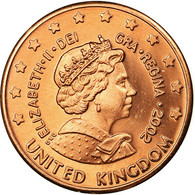 United Kingdom , Fantasy Euro Patterns, 5 Euro Cent, 2003, SPL, Copper Plated - Privéproeven