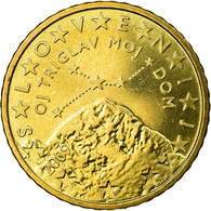 Slovénie, 50 Euro Cent, 2009, SPL, Laiton, KM:73 - Slovenië