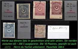 EARLY OTTOMAN SPECIALIZED FOR SPECIALIST, SEE....aus Mi. Nr. 936 - 842 C - 5 Geschnittene Werte -RR- - Unused Stamps
