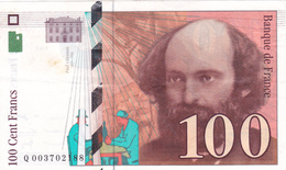 100 FRANCS CEZANNE 1997 En TTB Alphabet Q @ FAY 74/01 - 100 F 1997-1998 ''Cézanne''