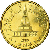 Slovénie, 10 Euro Cent, 2009, SPL, Laiton, KM:71 - Slovenia