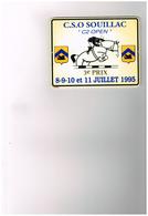 Récompense - Chevaux - Jumping - C.S.O Souillac (Lot) - C2 Open - 3e Prix - 8 Au 11 Juillet 1995 - Equitation