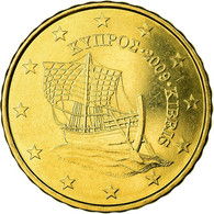 Chypre, 10 Euro Cent, 2009, SUP, Laiton, KM:81 - Cyprus