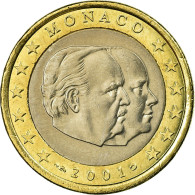 Monaco, Euro, 2001, SPL, Bi-Metallic, KM:173 - Monaco