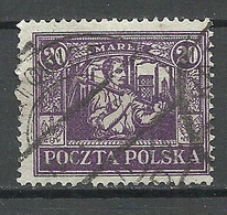 POLEN Poland Polska 1922 Ostoberschlesien Michel 15 O - Silezië