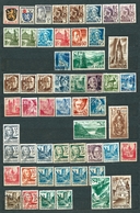 Germany, French Zone 1945-1948, Lot Of 54 Stamps Unused (*) And Used; Baden, Rheinland-Pfalz, Wurttemberg - Zona Francesa