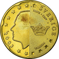 Suède, Fantasy Euro Patterns, 20 Euro Cent, 2003, SUP, Laiton, KM:Pn5 - Private Proofs / Unofficial