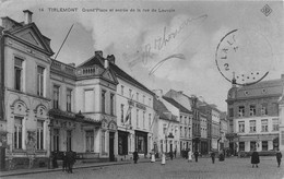 Grand Place Et Entrée De La Rue De Louvain SBP 14 Tirlemont Tienen - Tienen