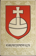 LITHO Wappen GRANDVAUX - Grandvaux