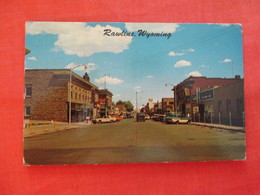 Main Street  Rawlins  - Wyoming >>   Ref  3477 - Autres & Non Classés