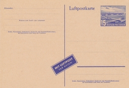 ALLEMAGNE ENTIER POSTAL Luftpostkarte DEUTSCHE POST BERLIN 15 RARE !!! - Postkarten - Gebraucht