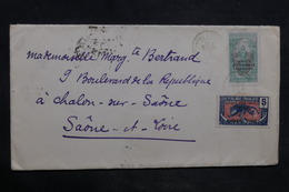 OUBANGUI - Enveloppe ( Cachetée ) De Fort Crampel Pour La France En 1925,  Affranchissement Plaisant - L 34474 - Brieven En Documenten