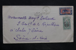OUBANGUI - Enveloppe De Fort Crampel Pour La France En 1925,  Affranchissement Plaisant - L 34476 - Storia Postale