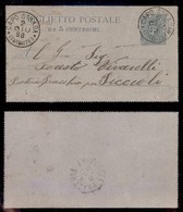 REGNO - Capo Strada (Firenze) - Biglietto Postale Da 5 Cent Per Peccioli Del 2.6.98 - Altri & Non Classificati